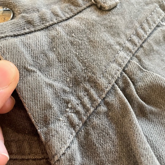 Vintage pleated western gray high rise jeans - Picture 11 of 12